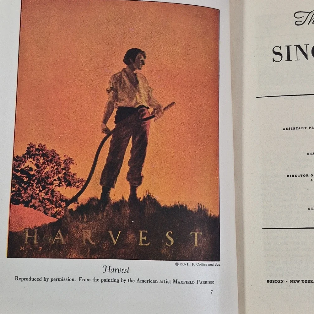 VTG Singing Days The World of Music 1944 illustrated folk tunes book